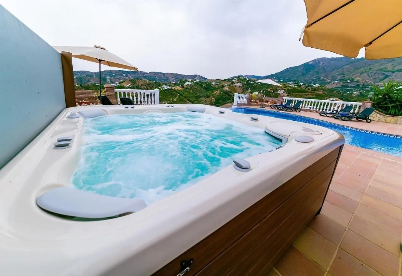 Villa With Infinity Pool Hot Tub Frigiliana